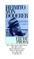 Cover: Fr&uuml;he Prosa - C.H.BECK