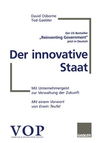 Enlarge image Cover: Der innovative Staat - Springer Gabler