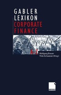 Abbildung von: Gabler Lexikon Corporate Finance - Springer Gabler