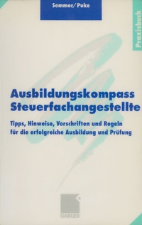 Abbildung von: Ausbildungskompass Steuerfachangestellte - Springer Gabler
