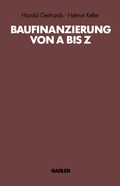 Cover: Baufinanzierung von A bis Z - Springer Gabler