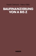 Cover: Baufinanzierung von A bis Z - Springer Gabler