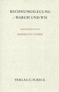 Cover: Rechnungslegung - warum und wie? - C.H.BECK