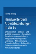Cover: Handw&ouml;rterbuch Arbeitsbeziehungen in der EG - Springer Gabler