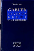 Cover: Gabler Lexikon Recht in der Wirtschaft - Springer Gabler