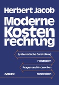 Cover: Moderne Kostenrechnung - Springer Gabler