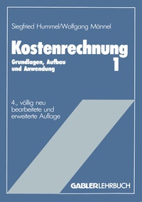 Abbildung von: Kostenrechnung 1 - Springer Gabler