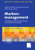 Cover: Markenmanagement - Springer Gabler