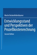 Cover: Entwicklungsstand und Perspektiven der Proze&szlig;kostenrechnung - Springer Gabler