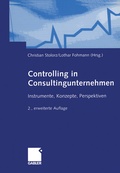Cover: Controlling in Consultingunternehmen - Springer Gabler