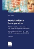 Cover: Praxishandbuch Korrespondenz - Betriebswirtschaftlicher Verlag Gabler