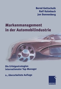 Abbildung von: Markenmanagement in der Automobilindustrie - Springer Gabler
