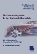 Cover: Markenmanagement in der Automobilindustrie - Springer Gabler