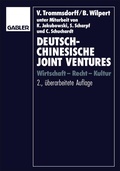 Cover: Deutsch-chinesische Joint Ventures - Springer Gabler