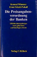 Cover: Die Preisangabenverordnung der Banken - C.H.BECK