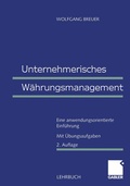 Cover: Unternehmerisches W&auml;hrungsmanagement - Springer Gabler