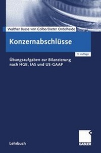 Enlarge image Cover: Konzernabschlüsse - Springer Gabler