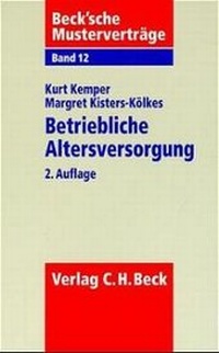 Abbildung von: Betriebliche Altersversorgung - C.H.BECK