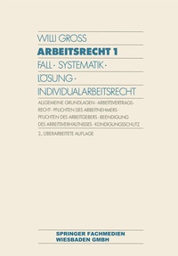 Abbildung von: Arbeitsrecht 1 - Springer Gabler