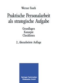 Abbildung von: Praktische Personalarbeit als strategische Aufgabe - Springer Gabler