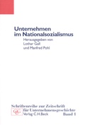 Cover: Unternehmen im Nationalsozialismus - C.H.BECK
