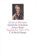 Cover: S&auml;mtliche Schriften Bd. 1: Tageb&uuml;cher 1768-1778 - C.H.BECK