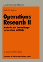 Cover: Operations Research II - Springer Gabler