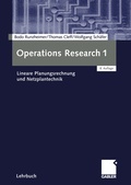 Cover: Operations Research 1 - Springer Gabler
