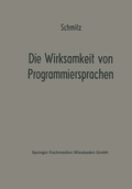 Cover: Die Wirksamkeit von Programmiersprachen - Springer Gabler