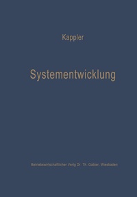 Enlarge image Cover: Systementwicklung - Springer Gabler