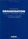 Cover: Organisation - Springer Gabler