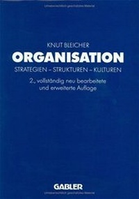 Enlarge image Cover: Organisation - Springer Gabler