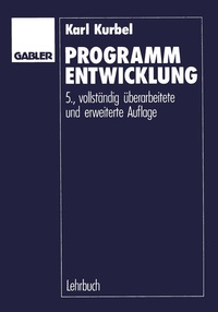 Enlarge image Cover: Programmentwicklung - Springer Gabler