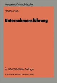 Enlarge image Cover: Unternehmensführung - Springer Gabler