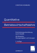 Cover: Quantitative Betriebswirtschaftslehre - Springer Gabler