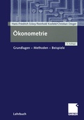 Cover: &Ouml;konometrie - Springer Gabler