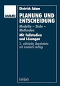 Cover: Planung und Entscheidung - Springer Gabler