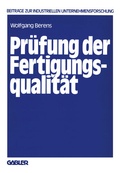 Cover: Pr&uuml;fung der Fertigungsqualit&auml;t - Springer Gabler