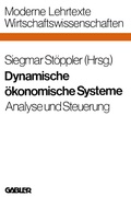 Cover: Dynamische &ouml;konomische Systeme - Springer Gabler