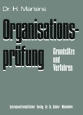 Cover: Organisationspr&uuml;fung - Springer Gabler
