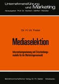 Cover: Mediaselektion - Springer Gabler