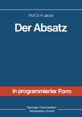 Cover: Der Absatz - Springer Gabler
