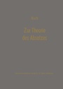 Cover: Zur Theorie des Absatzes - Springer Gabler