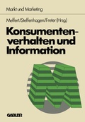 Cover: Konsumentenverhalten und Information - Springer Gabler