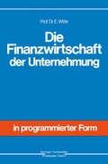 Cover: Die Finanzwirtschaft der Unternehmung - Springer Gabler