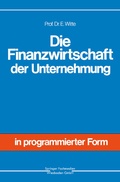 Cover: Die Finanzwirtschaft der Unternehmung - Springer Gabler