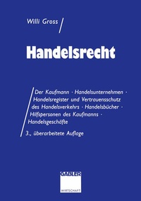Enlarge image Cover: Handelsrecht - Springer Gabler