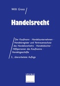 Cover: Handelsrecht - Springer Gabler