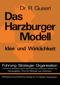 Enlarge image Cover: Das Harzburger Modell - Springer Gabler