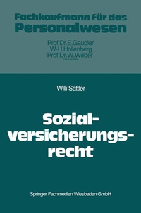 Abbildung von: Das Recht der Sozialversicherung - Springer Gabler